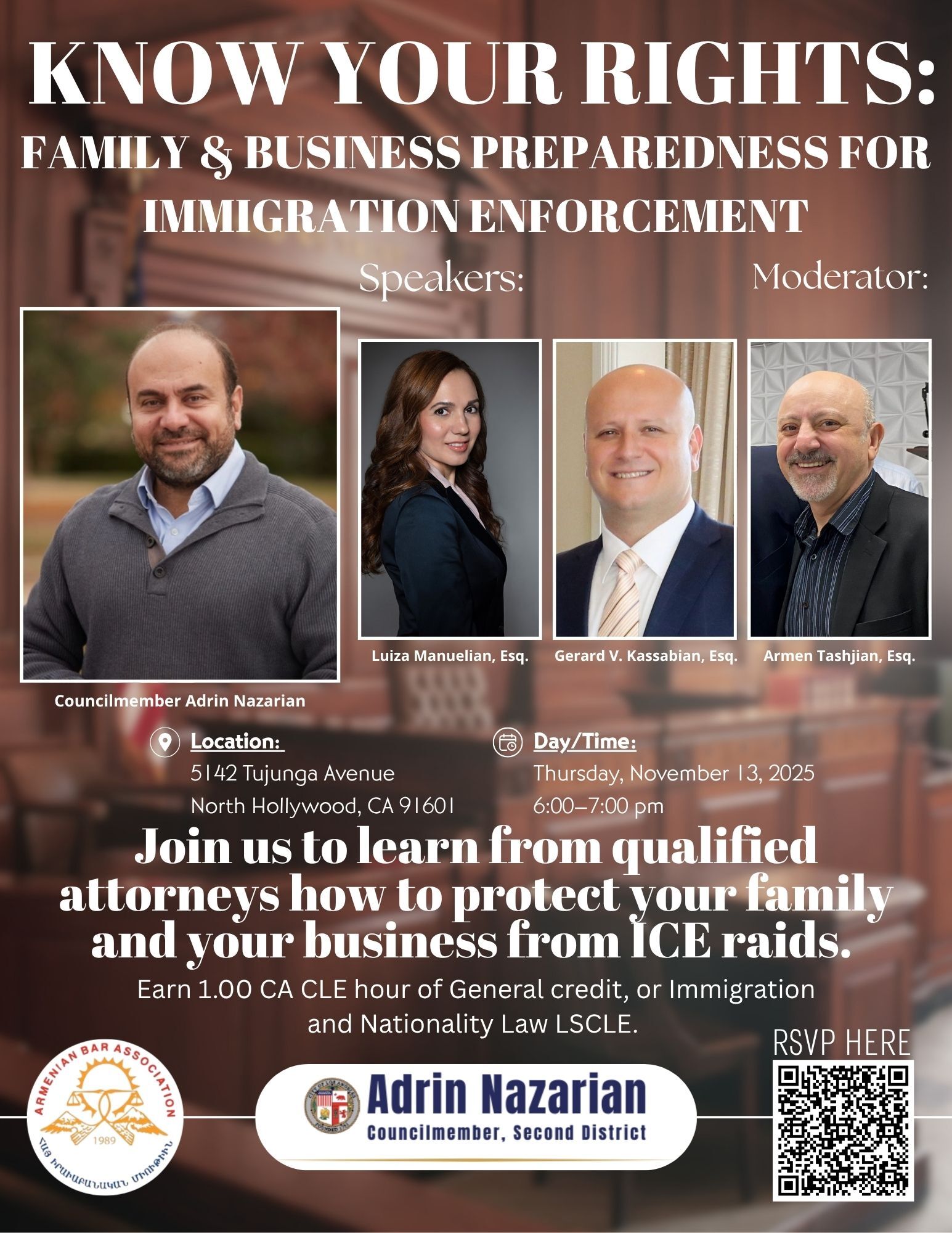 Know Your Rights: Family & Business Preparedness for Immigration Enforcement